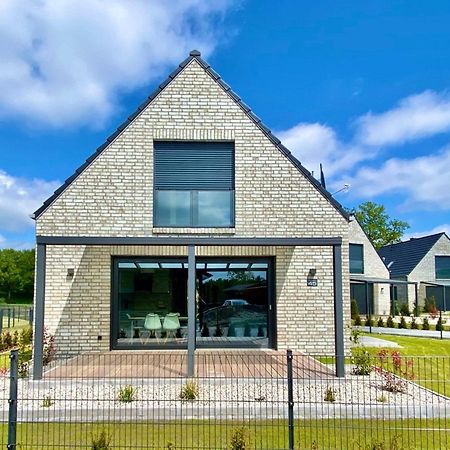 Ferienhaus Seestern Am Harkebruegger See Mit Sauna Und Kamin Barssel  Bagian luar foto