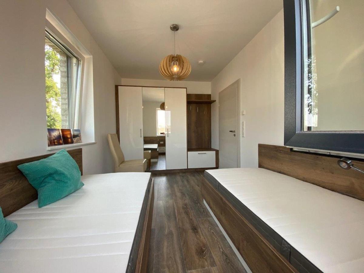 Ferienhaus Seestern Am Harkebruegger See Mit Sauna Und Kamin Barssel  Bagian luar foto