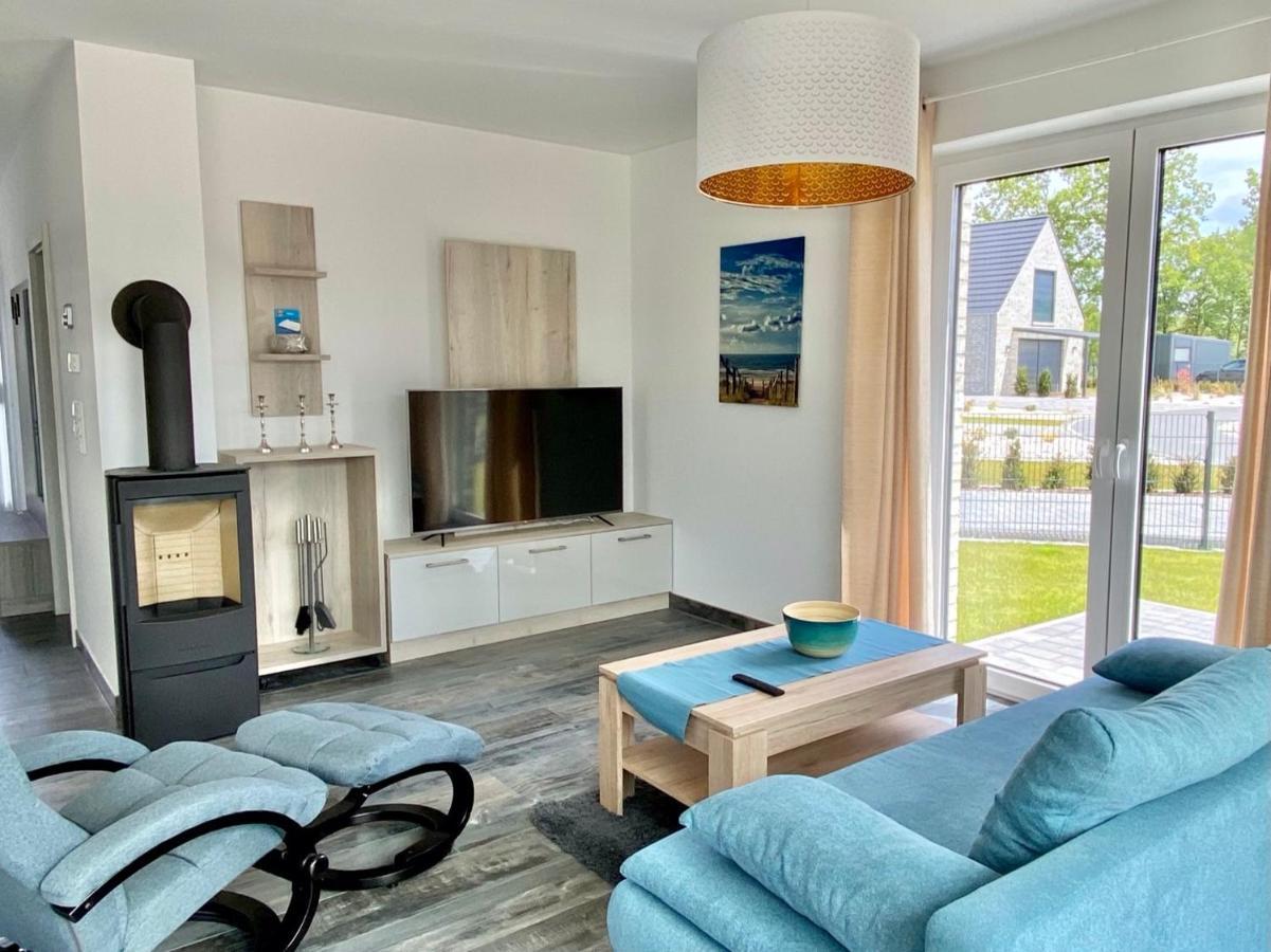 Ferienhaus Seestern Am Harkebruegger See Mit Sauna Und Kamin Barssel  Bagian luar foto