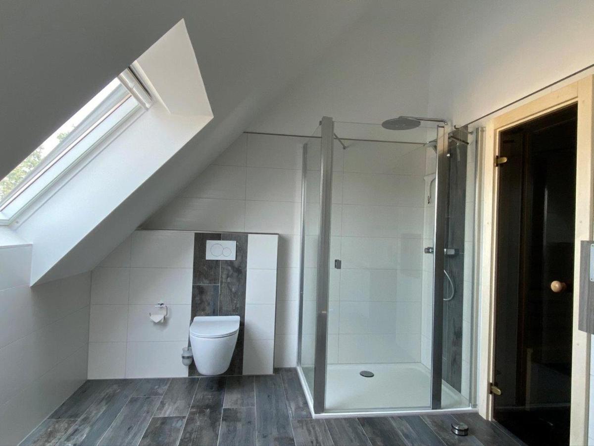 Ferienhaus Seestern Am Harkebruegger See Mit Sauna Und Kamin Barssel  Bagian luar foto